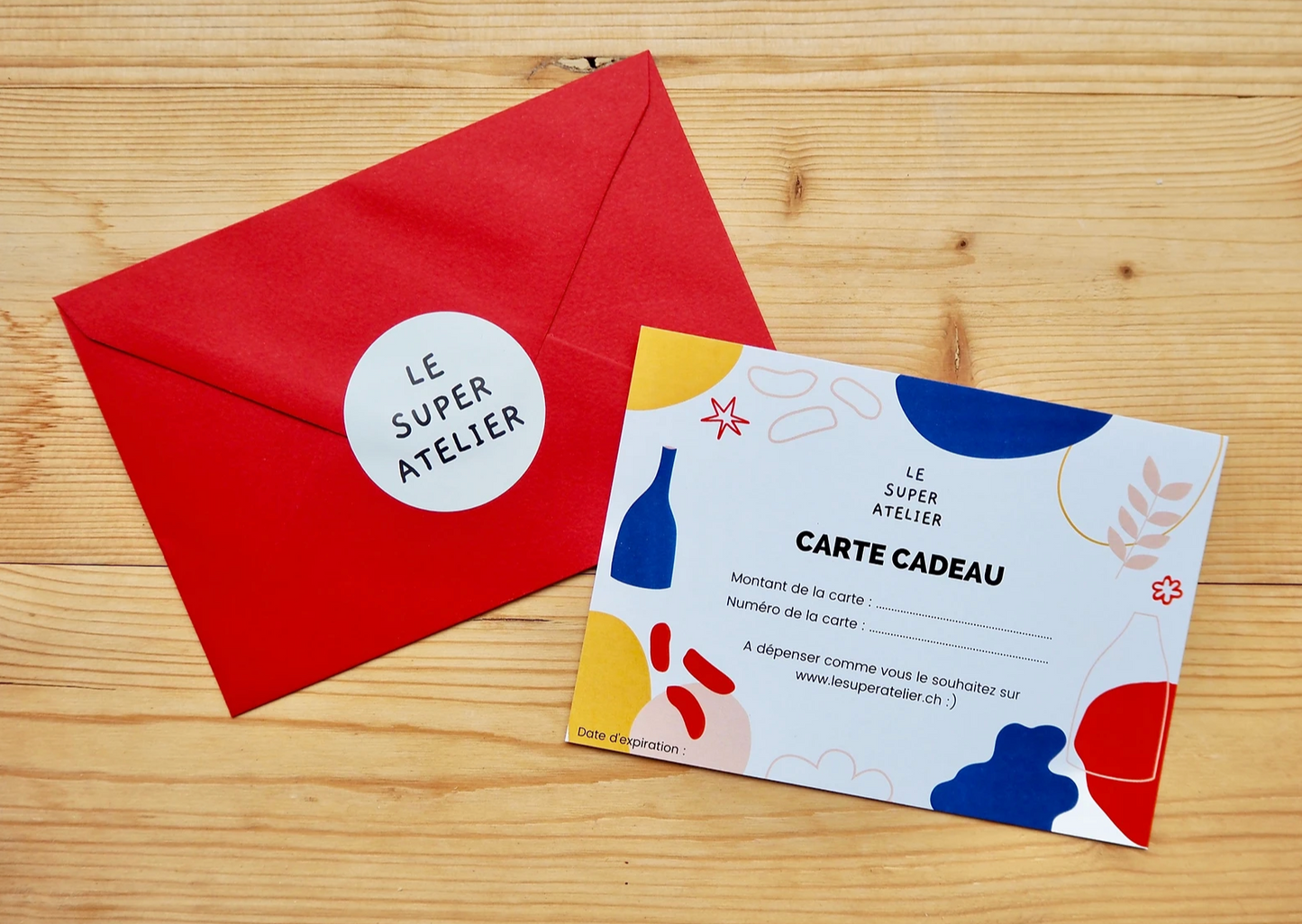 la Carte Cadeau papier